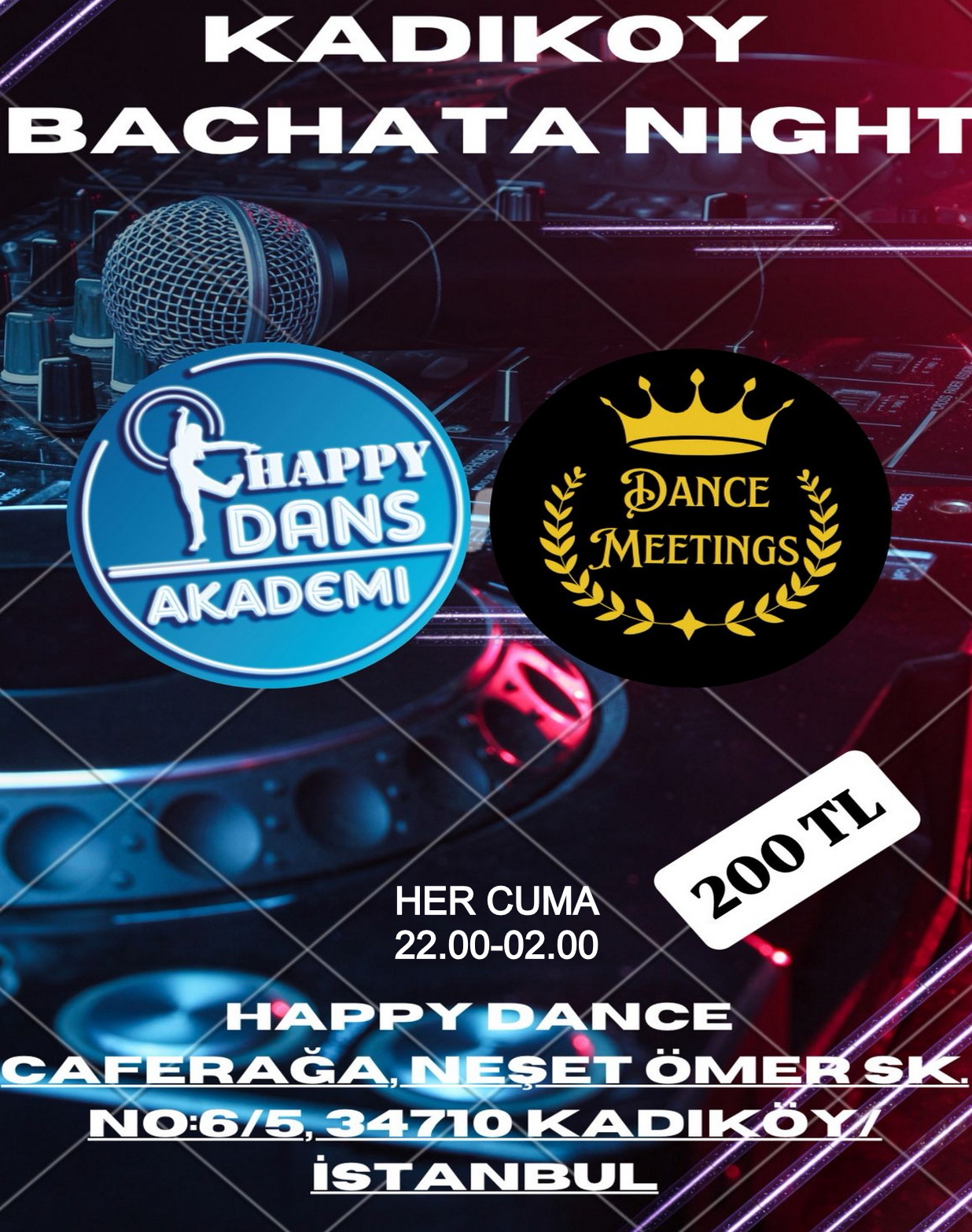 Kadıköy Bachata Night @ Happy Dans